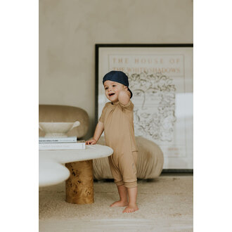 ZAK & ZOÉ ROMPER D'ÉTÉ - BEIGE