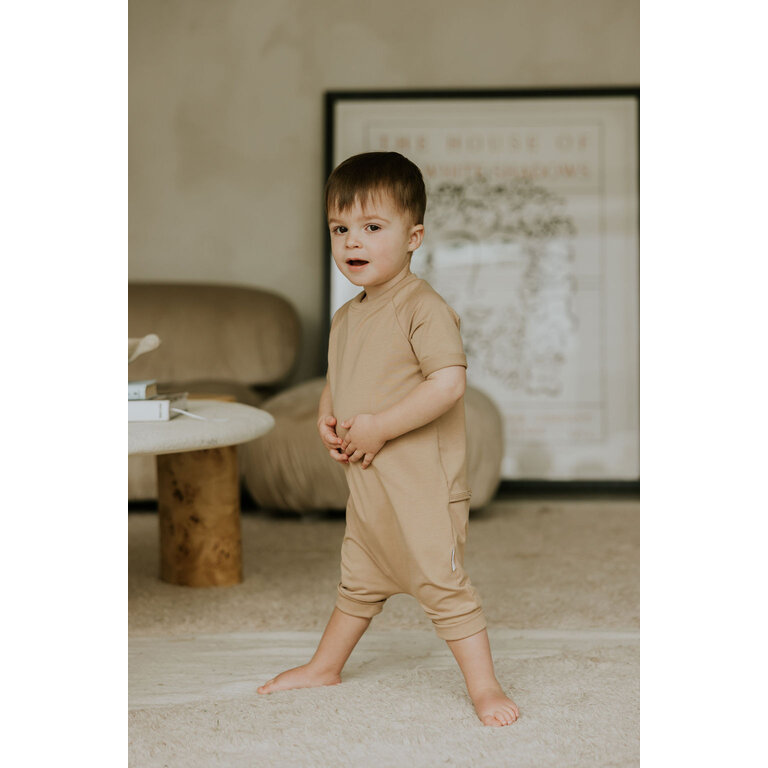 ZAK & ZOÉ SUMMER ROMPER - BEIGE