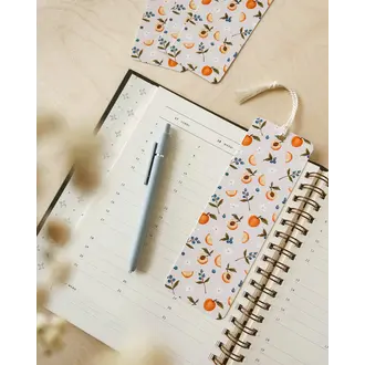 MARIE-LISE ILLUSTRATION SIGNET - BLEUETS ET PÊCHES