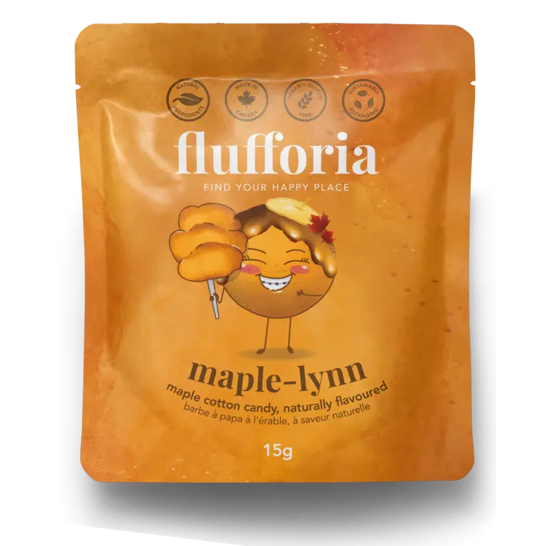 FLUFFORIA SACHET DE BARBE À PAPA - ÉRABLE