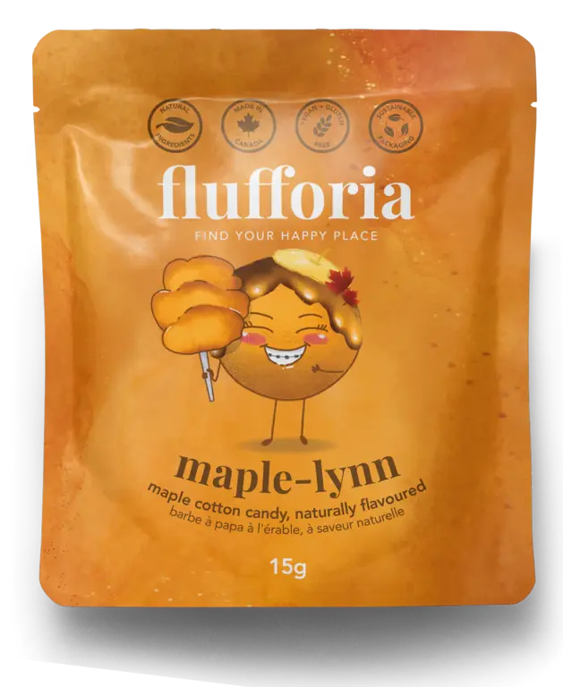 FLUFFORIA SACHET DE BARBE À PAPA - ÉRABLE