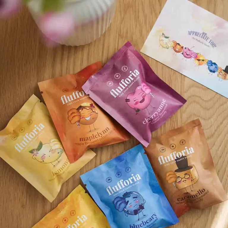 FLUFFORIA SACHET DE BARBE À PAPA - ÉRABLE