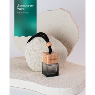 FEU & CO. DIFFUSEUR POUR LA VOITURE - CHAMPAGNE FRUITÉ