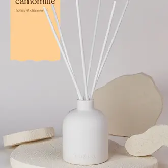 FEU & CO. DIFFUSEUR À ROSEAUX - MIEL ET CAMOMILLE