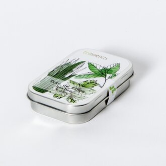 MANO VERDE MINI BOÎTE EN MÉTAL ÉCOSEMENCES - TRIO DE FINES HERBES
