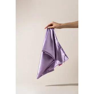 PIXIE WOO TAIE D'OREILLER EN SATIN - MAUVE