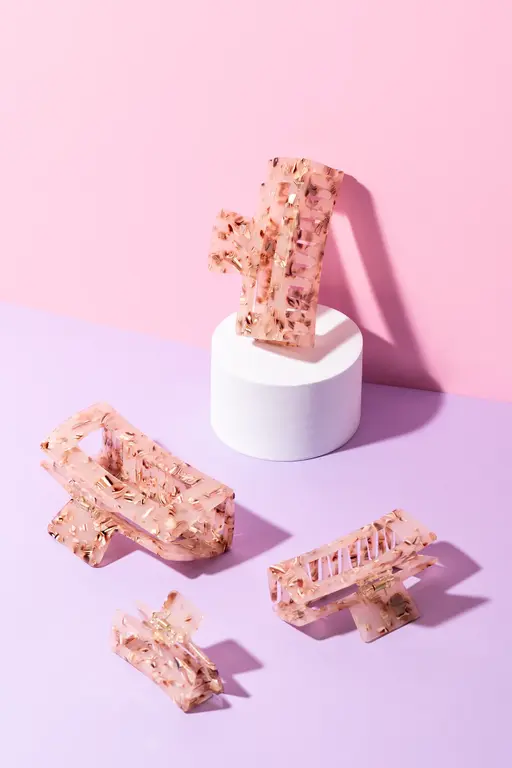 PIXIE WOO PINCE À CHEVEUX CHAÏ LATTÉ - MEDIUM