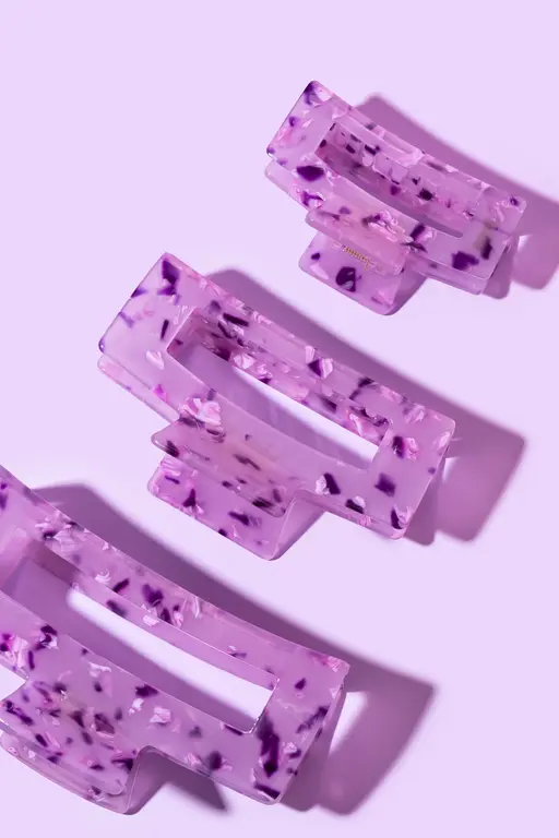 PIXIE WOO PINCE À CHEVEUX  LAVENDER HAZE - MEDIUM