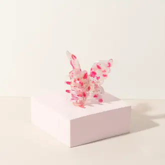 PIXIE WOO PINCE À CHEVEUX PAPILLON - DIAMOND