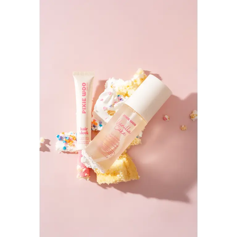 PIXIE WOO BRUME PARFUMÉE POUR LE CORPS & CHEVEUX - GÂTEAU À LA VANILLE