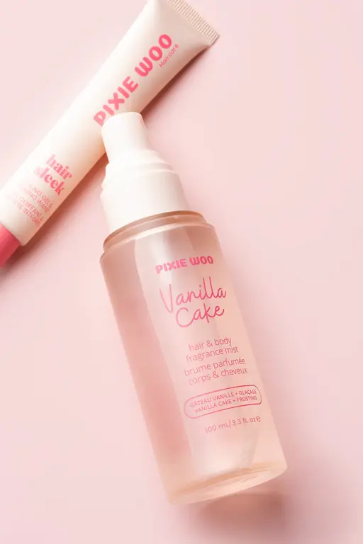 PIXIE WOO BRUME PARFUMÉE POUR LE CORPS & CHEVEUX - GÂTEAU À LA VANILLE