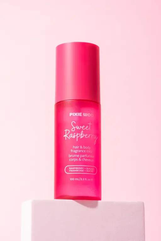 PIXIE WOO BRUME PARFUMÉE POUR LE CORPS & CHEVEUX - SWEET RASPBERRY