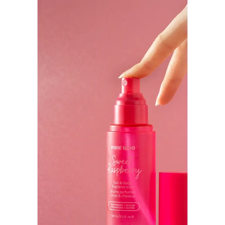 PIXIE WOO BRUME PARFUMÉE POUR LE CORPS & CHEVEUX - SWEET RASPBERRY