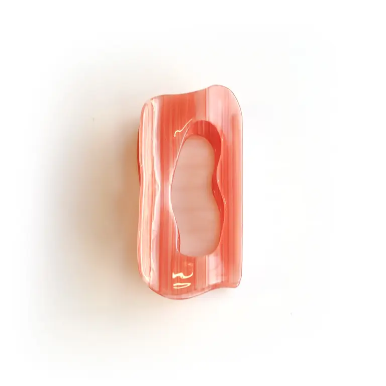 GIBOU PINCE À CHEVEUX LUDI - ROSE COQUELICOT