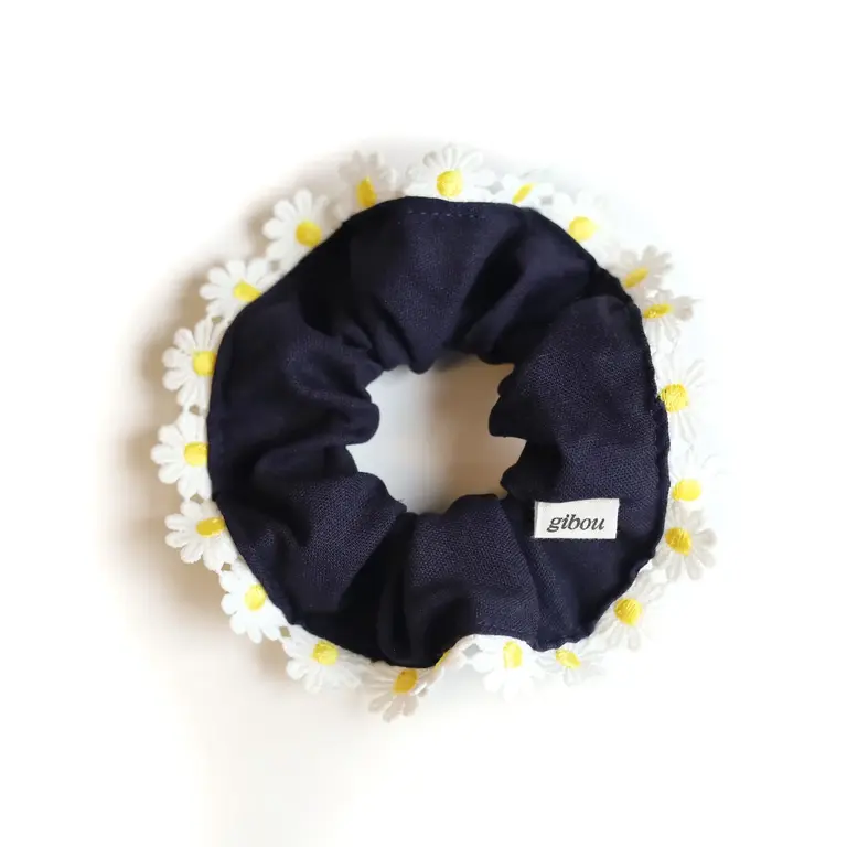 GIBOU CHOUCHOU À BORDURE MARGUERITE - MARINE