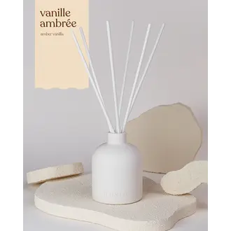 FEU & CO. DIFFUSEUR À ROSEAUX - VANILLE AMBRÉE