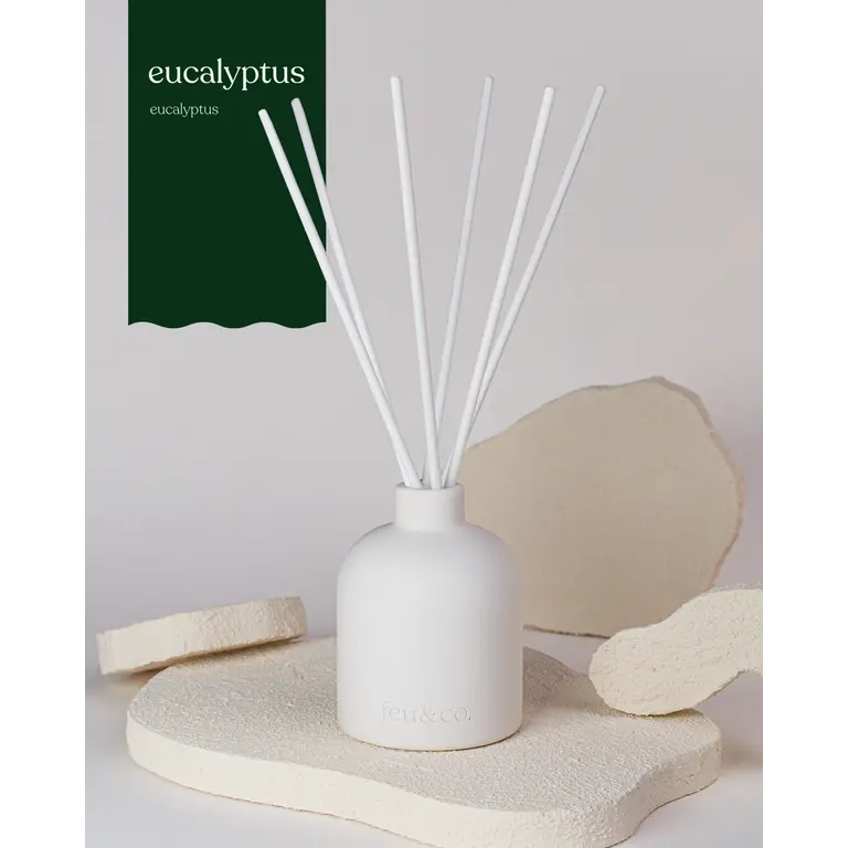FEU & CO. DIFFUSEUR À ROSEAUX - EUCALYPTUS