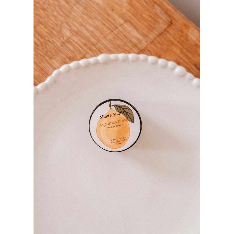 MIMI & AUGUST BOUGIE DE SOJA - WOODY CITRUS