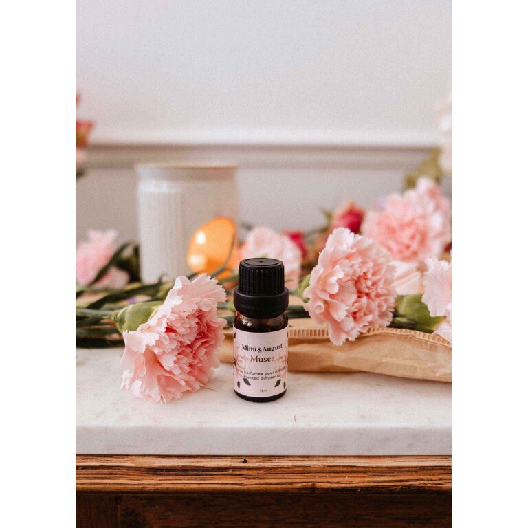 MIMI & AUGUST HUILE PARFUMÉE MUSEA - ORANGE SANGUINE  & JASMIN