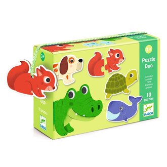 DJECO PUZZLE DUO - ANIMAUX