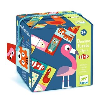 DJECO JEU DE DOMINO - ANIMO-PUZZLE