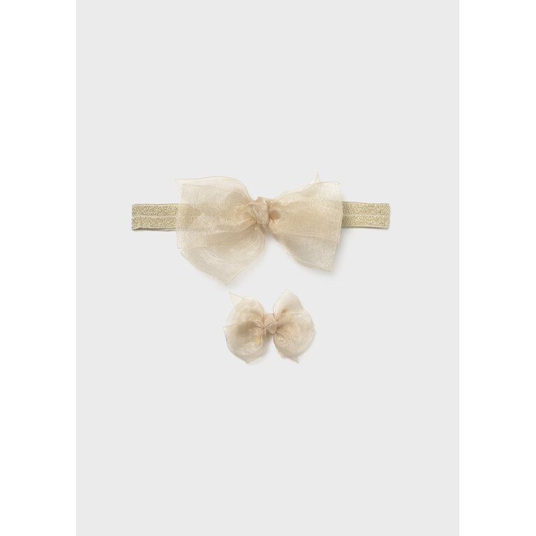MAYORAL HEADBAND AND CLIP DUO