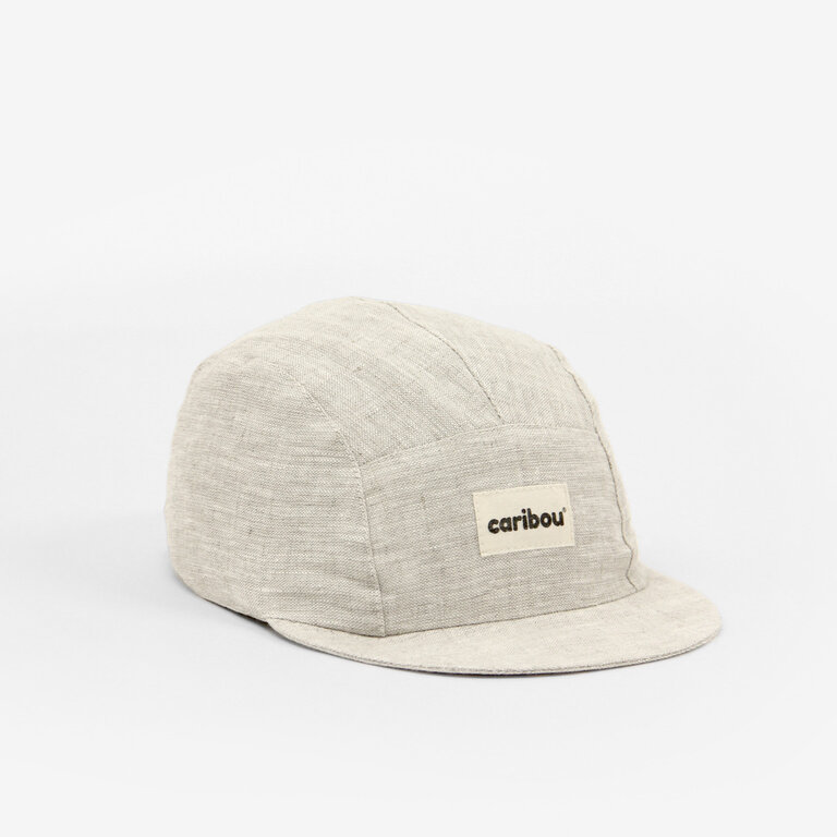 CARIBOU CASQUETTE EN LIN - ÉCRU