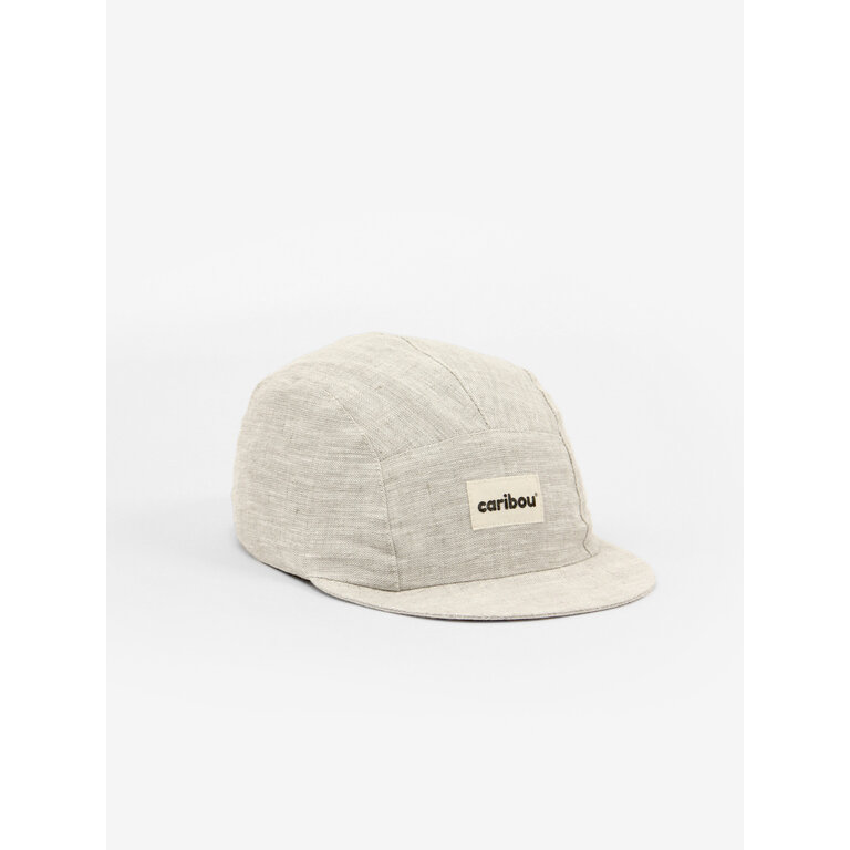CARIBOU CASQUETTE EN LIN - ÉCRU