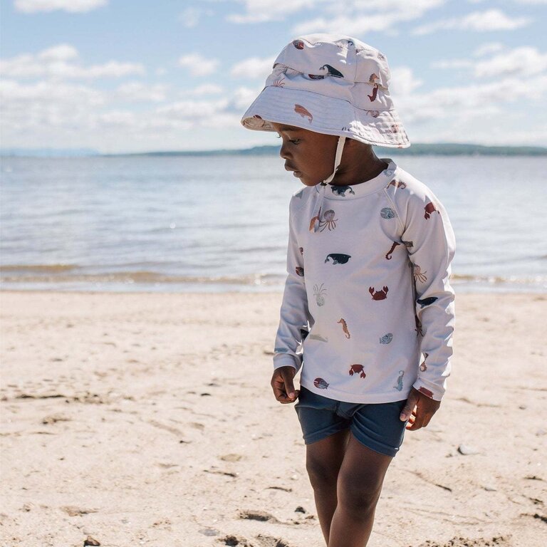 PERLIMPINPIN CHAPEAU SOLEIL BUCKET - OCÉAN