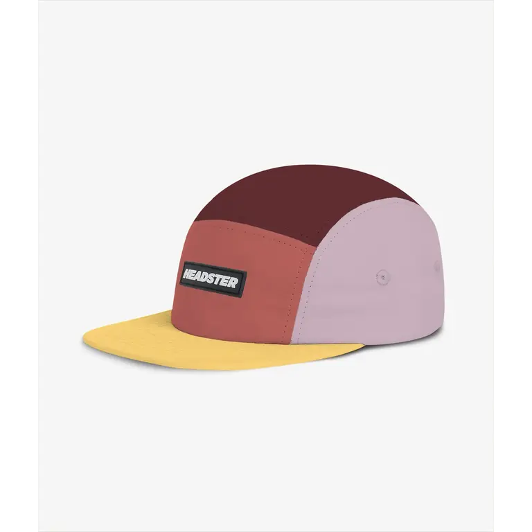 HEADSTER KIDS CASQUETTE RUNNER FIVE PANEL - ROSETTE