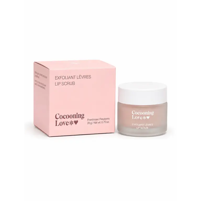 COCOONING LOVE EXFOLIANT POUR LES LÈVRES - FRAMBOISES