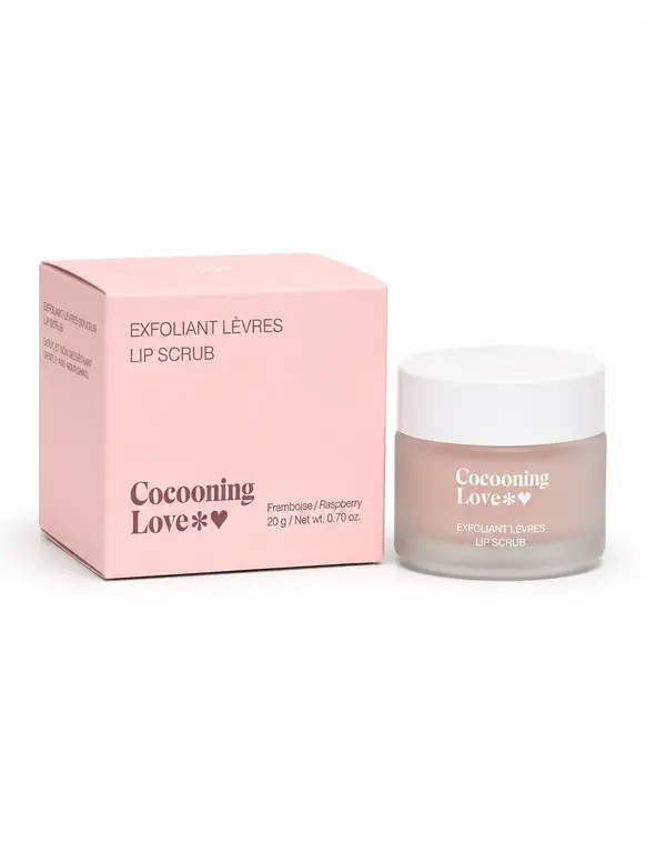 COCOONING LOVE EXFOLIANT POUR LES LÈVRES - FRAMBOISES