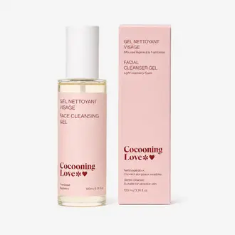 COCOONING LOVE GEL NETTOYANT VISAGE - FRAMBOISE