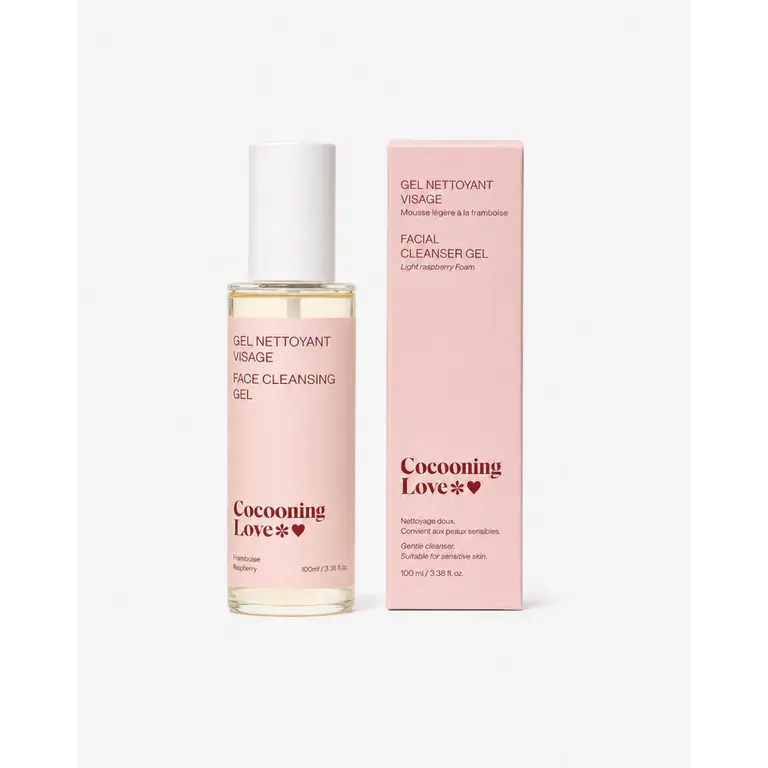 COCOONING LOVE FACE CLEANSING GEL - RASPBERRY