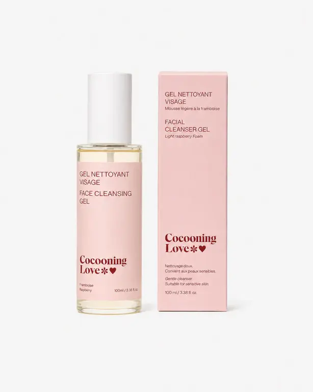COCOONING LOVE GEL NETTOYANT VISAGE - FRAMBOISE