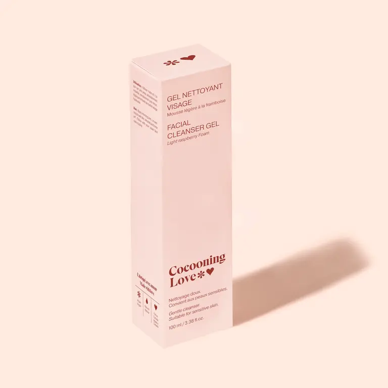 COCOONING LOVE GEL NETTOYANT VISAGE - FRAMBOISE