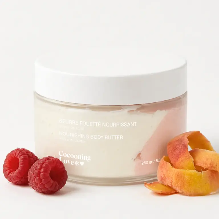 COCOONING LOVE BEURRE FOUETTÉ NOURRISSANT - PÊCHE & FRAMBOISE