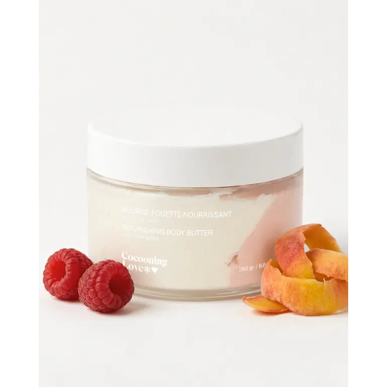 COCOONING LOVE NOURISHING WHIPPED BUTTER - PEACH & RASPBERRY