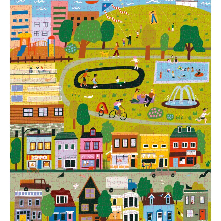 HOLIYAY PUZZLE 1000 PCS - BALADE CITADINE