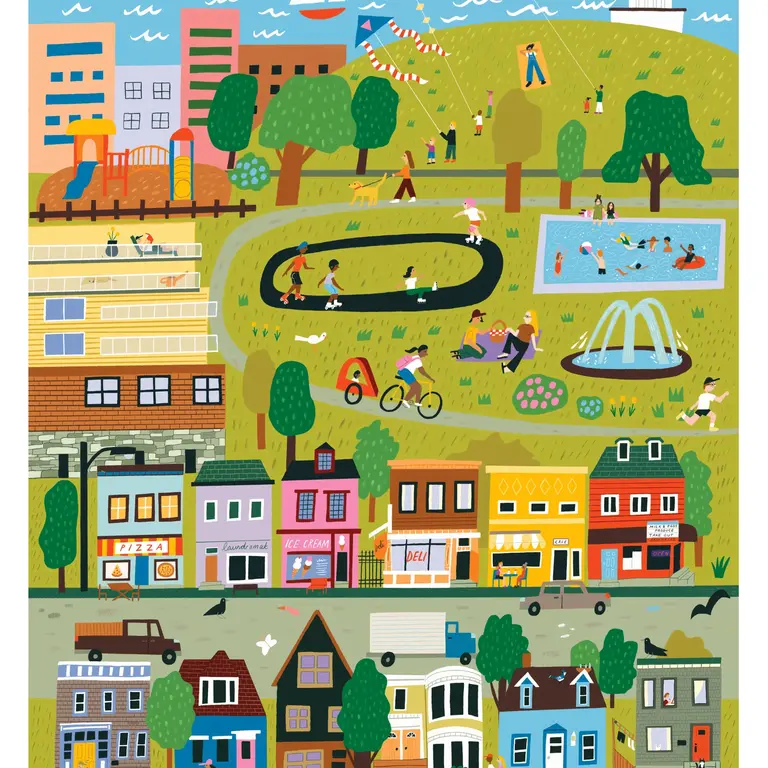 HOLIYAY PUZZLE 1000 PCS - BALADE CITADINE