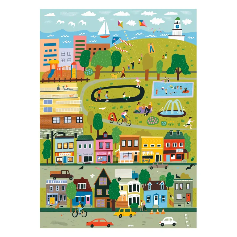 HOLIYAY PUZZLE 1000 PCS - BALADE CITADINE