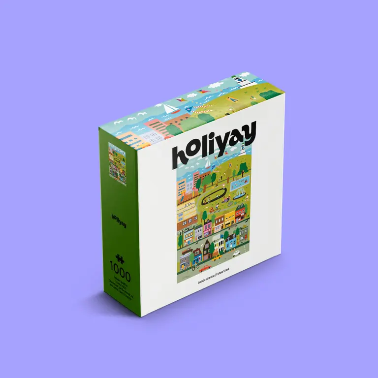 HOLIYAY PUZZLE 1000 PCS - BALADE CITADINE