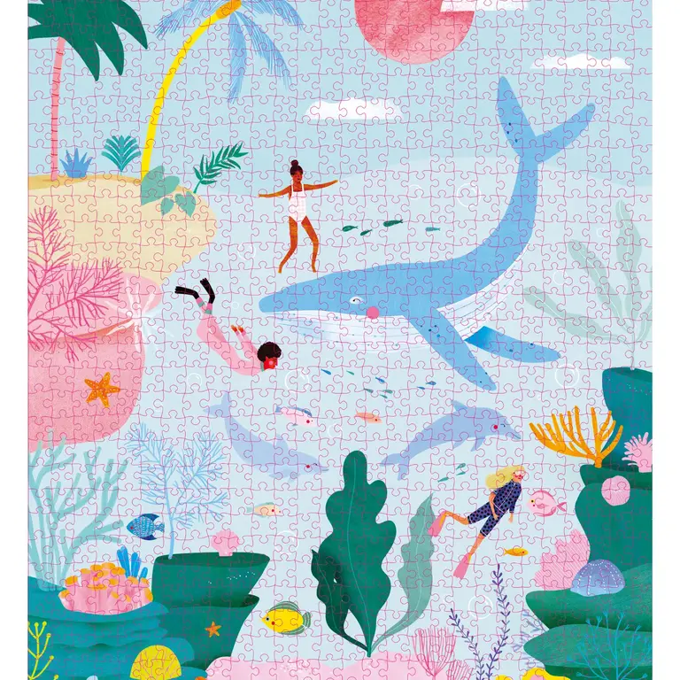 HOLIYAY PUZZLE 1000 PCS - BALLET AQUATIQUE