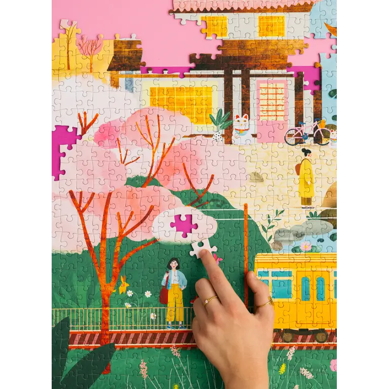 HOLIYAY 1000 PCS PUZZLE - JAPANESE DAYDREAM