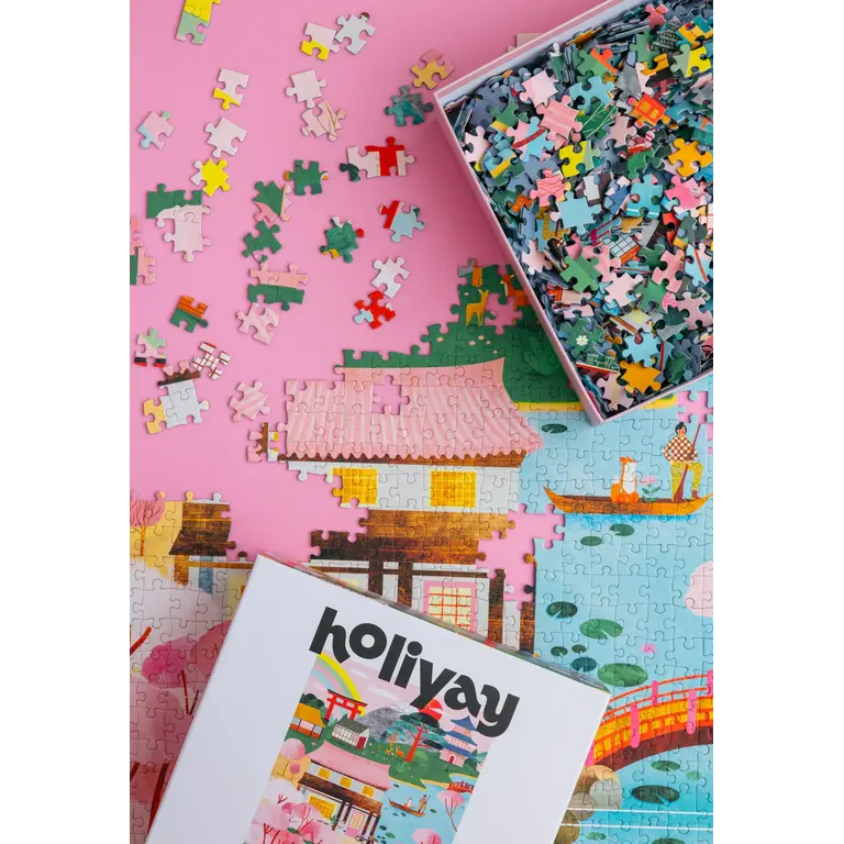 HOLIYAY 1000 PCS PUZZLE - JAPANESE DAYDREAM