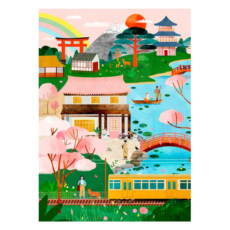 HOLIYAY PUZZLE 1000 PCS - RÊVERIE JAPONAISE