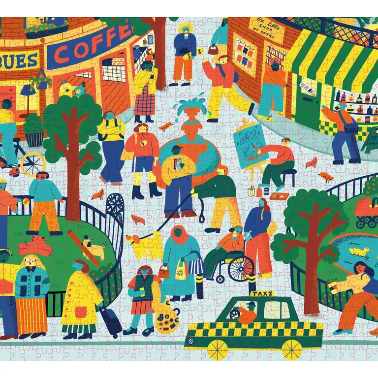 HOLIYAY PUZZLE 1000 PCS - L'ARRÊT D'AUTOBUS