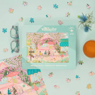 VILLAGER PUZZLE 1000 PCS - VILLE EN FLEURS