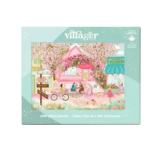 VILLAGER PUZZLE 1000 PCS - VILLE EN FLEURS