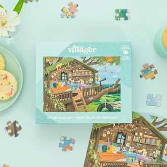 VILLAGER PUZZLE 250 PCS - REFUGE DANS LES ARBRES